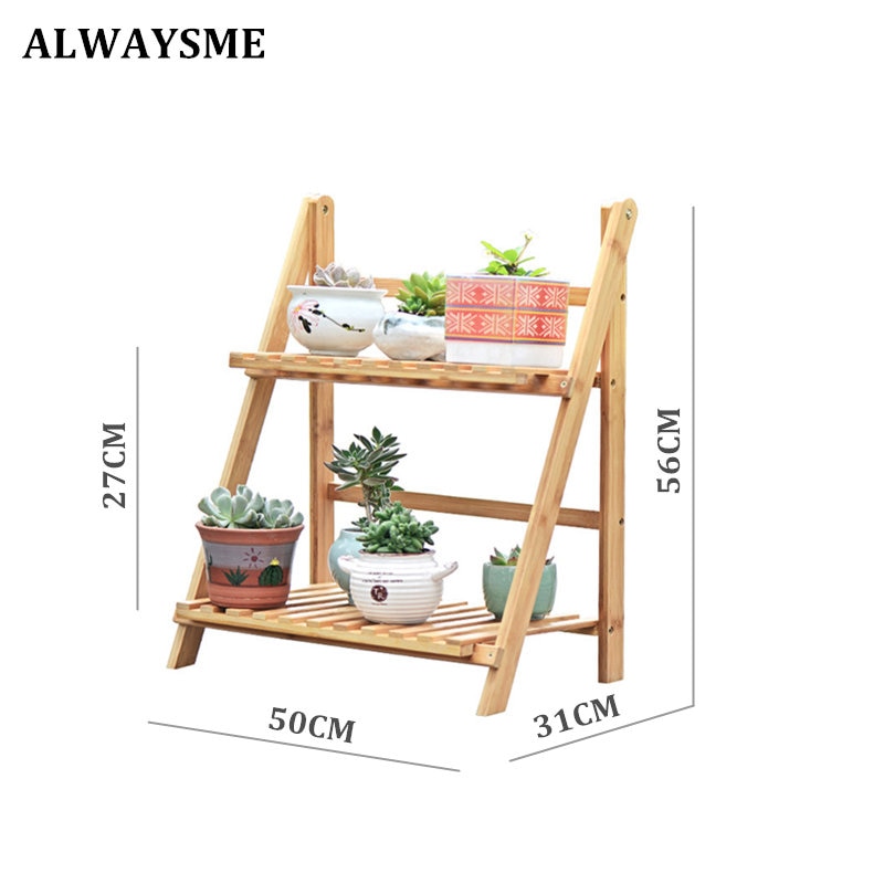 Plant Stand Wooden Plant Rack