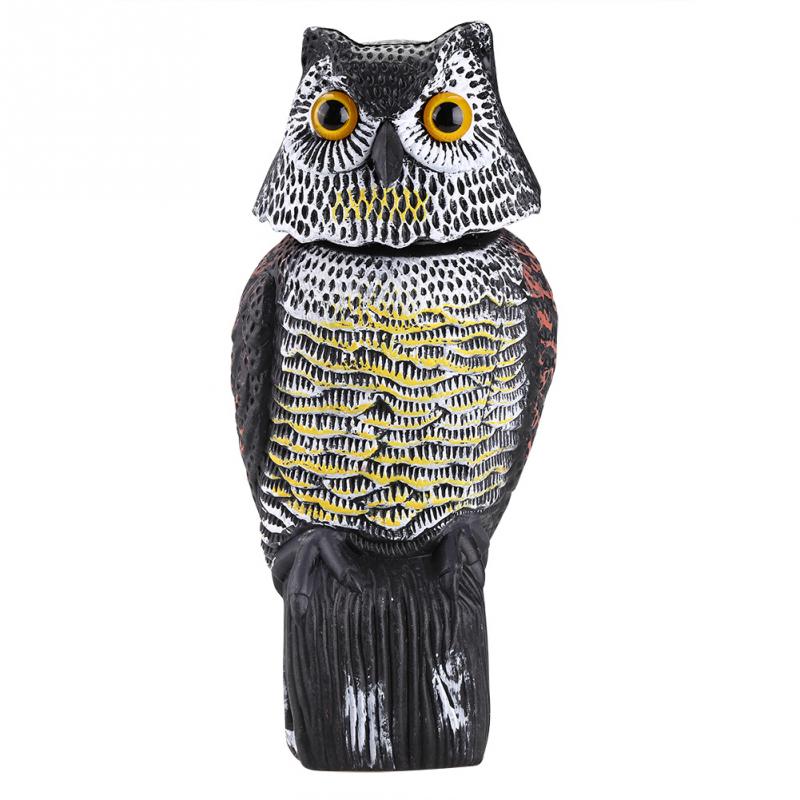 Owl Decoy Bird Repellent Scarecrow