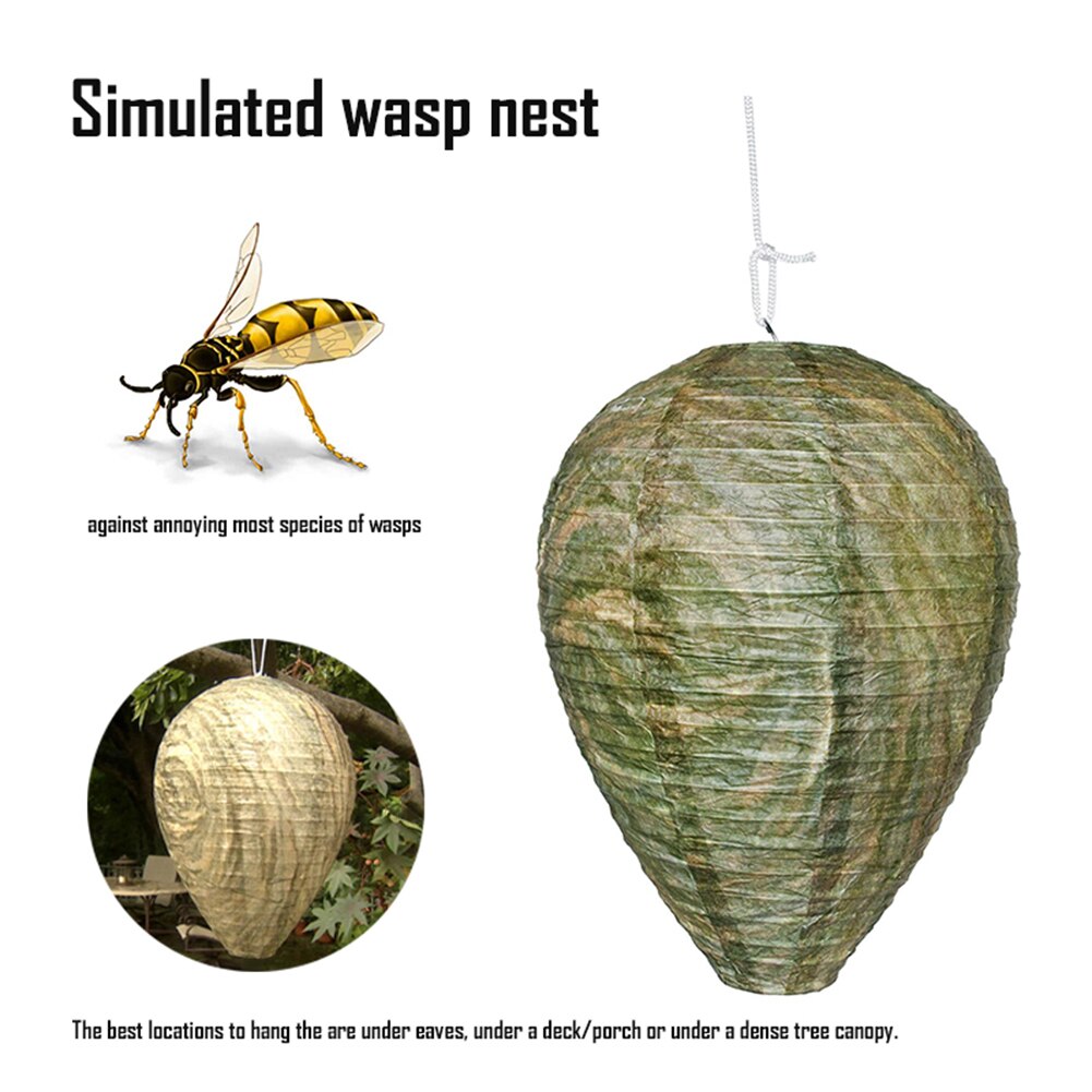 Wasp Deterrent Artificial Insect Nest