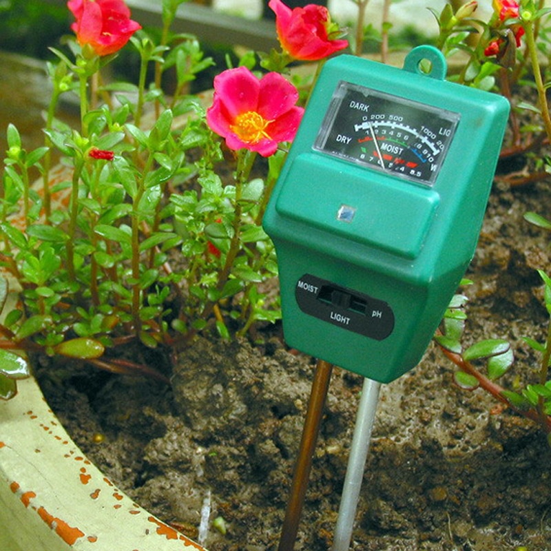 Soil Moisture Meter pH Sunlight 3-in-1