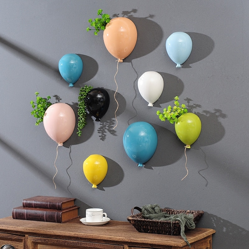 Indoor Flower Pots Balloon Design