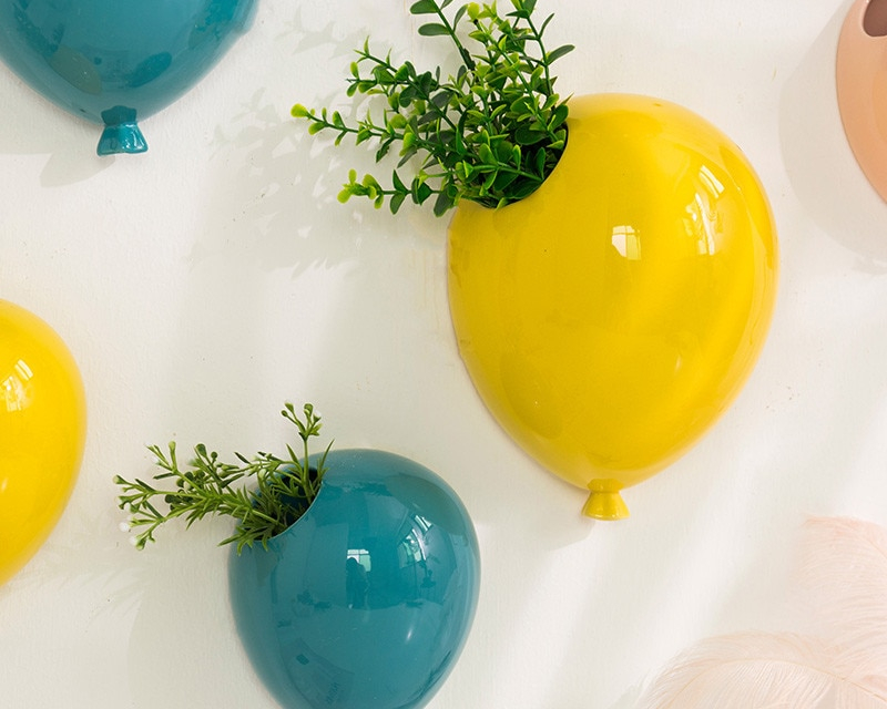 Indoor Flower Pots Balloon Design