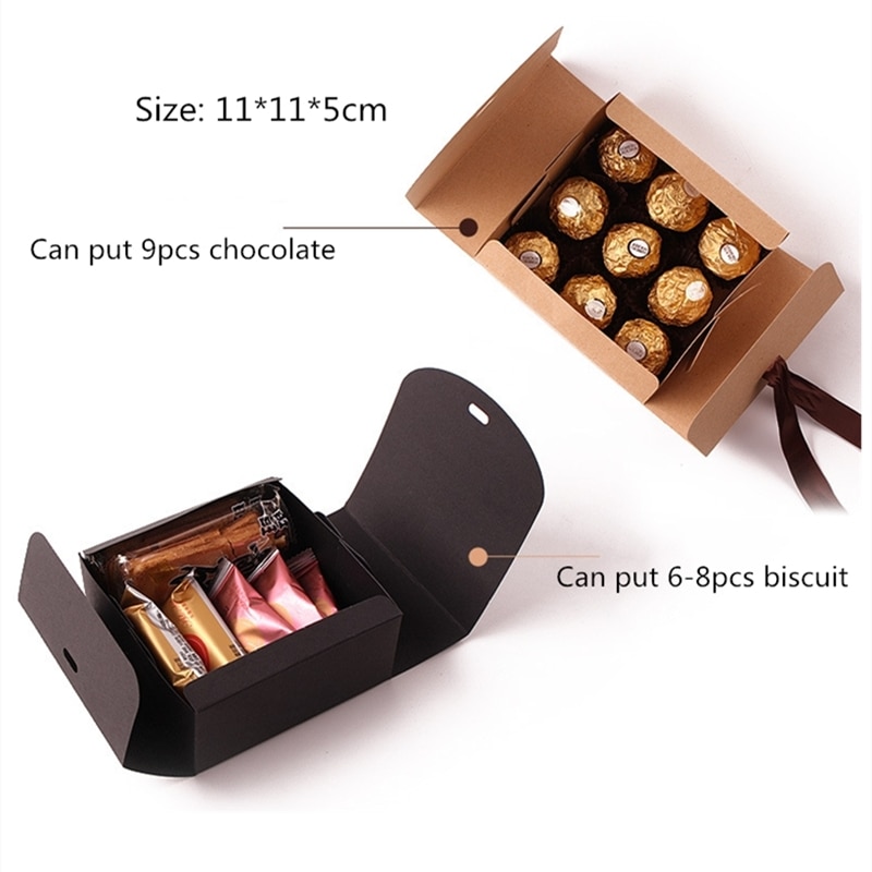 Gift Box with Ribbon (5pcs)
