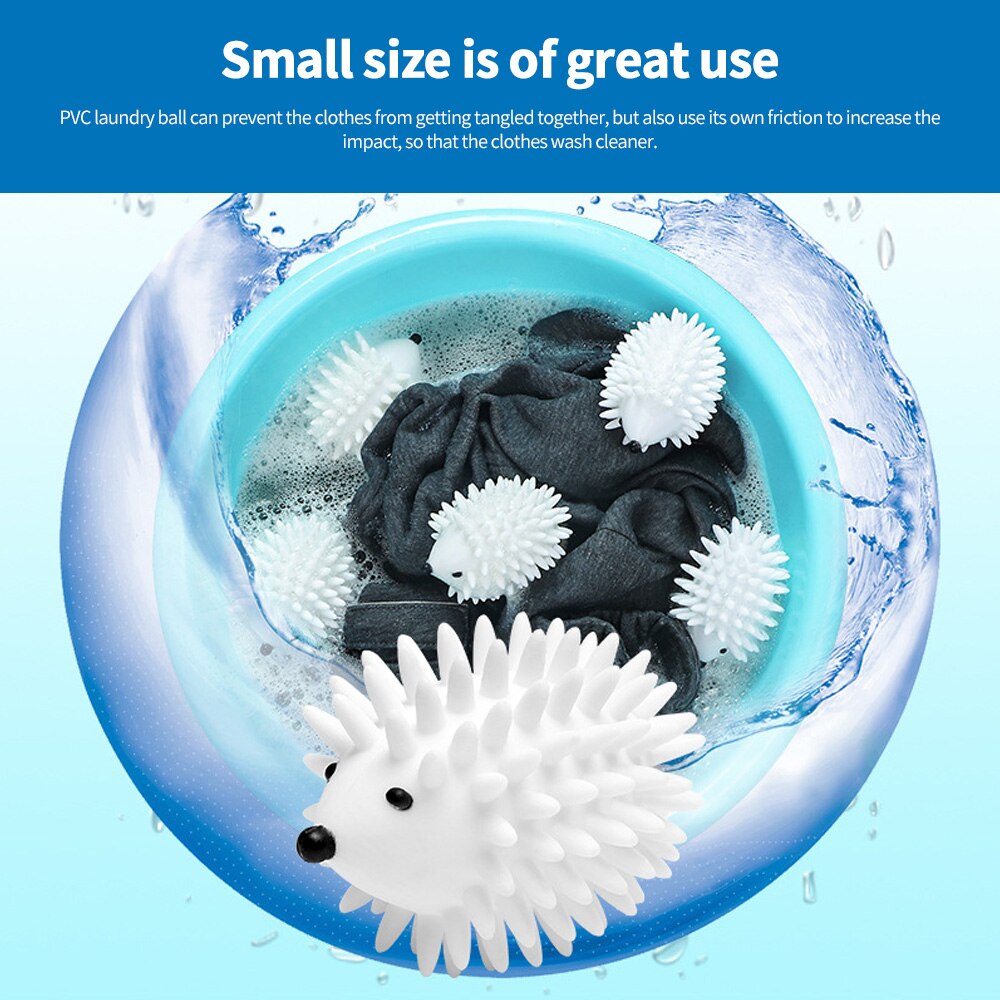 Hedgehog Dryer Balls Fabric Softener (2 Pcs)