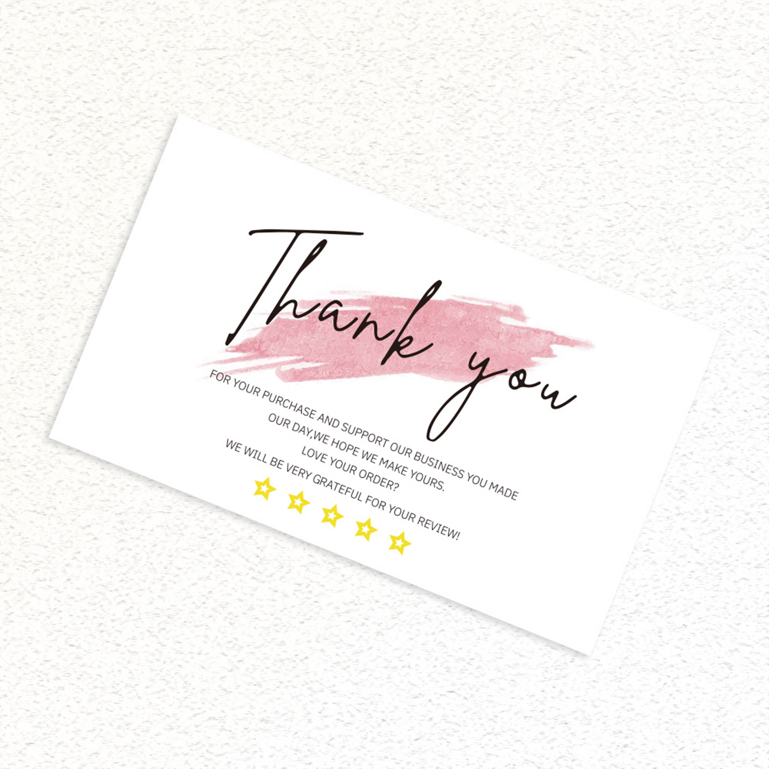 Business Thank You Cards (30 pcs)