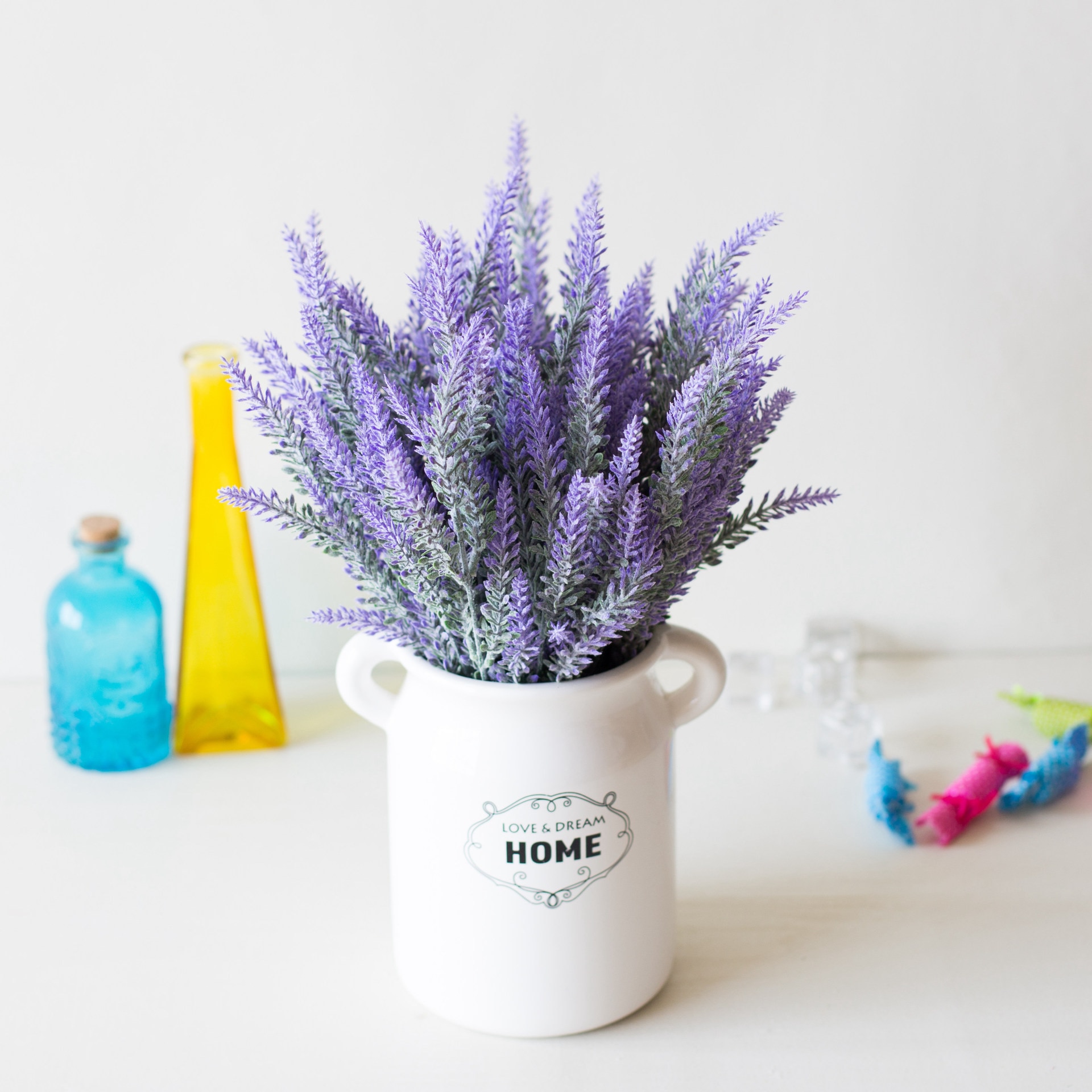 Artificial Lavender Flowers For Home Decor