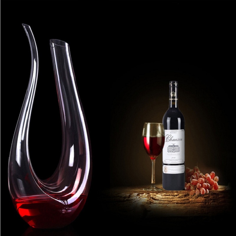 Wine Decanter Glass Jug Pourer