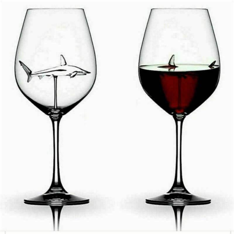 Shark Wine Glass Creative Cup