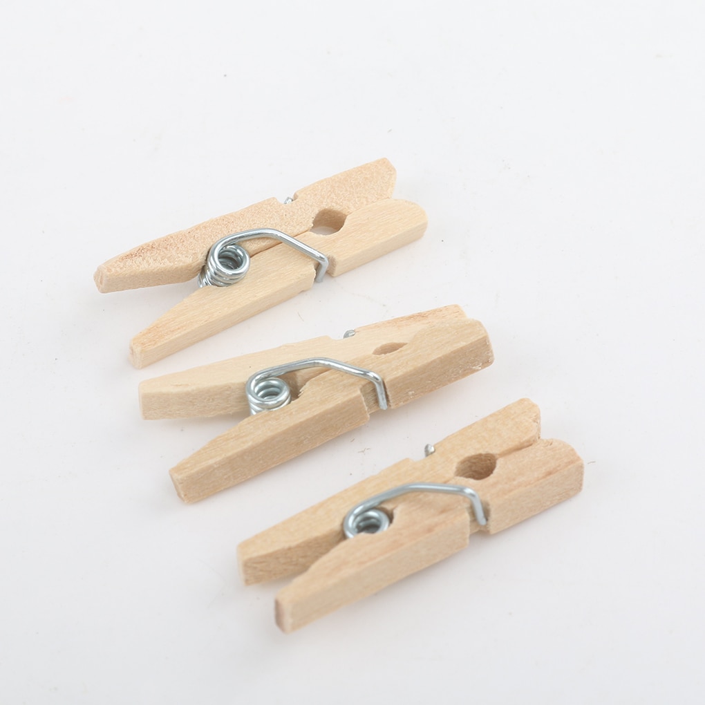 Wood Clothes Clips Arts and Craft Clamps