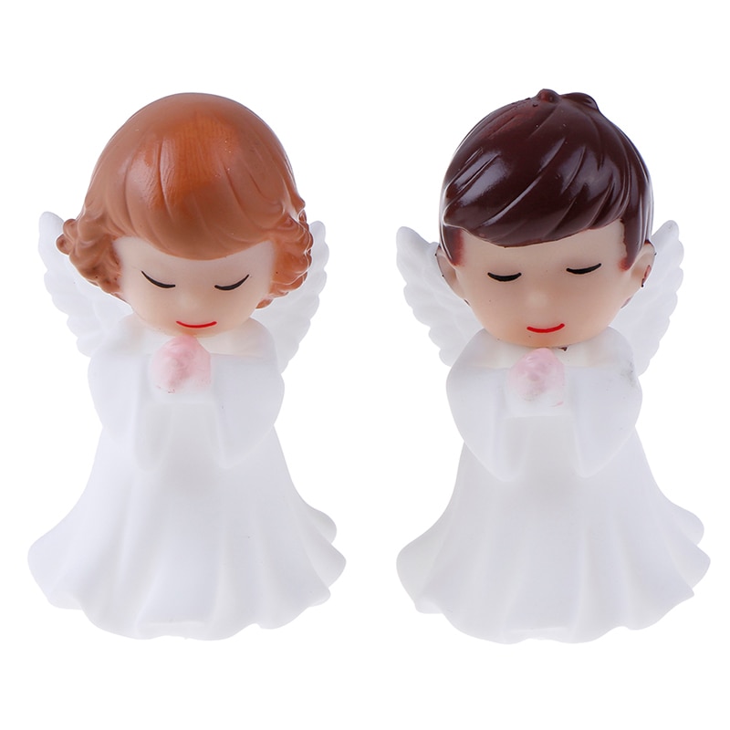 Vinyl Angel Figurine Home Decoration (2 pcs)