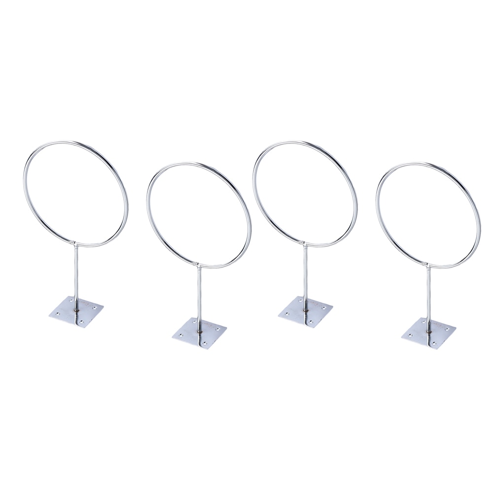 Iron Wall Ball Holders for Sports Balls (4 pcs)