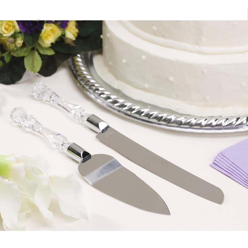 Wedding Cake Knife Set (2pcs)