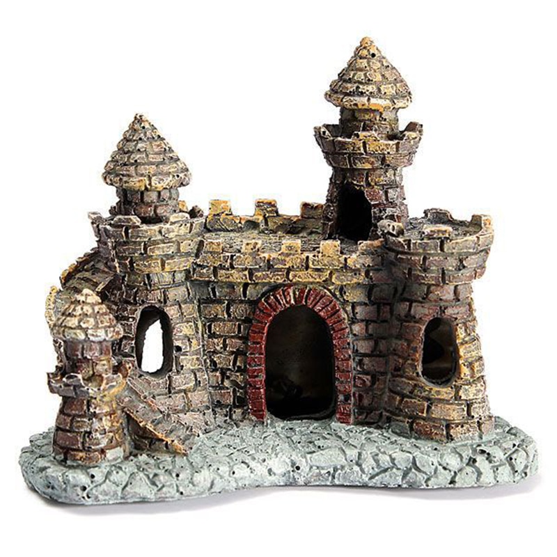 Aquarium Castle Decor Fish Tank Ornament