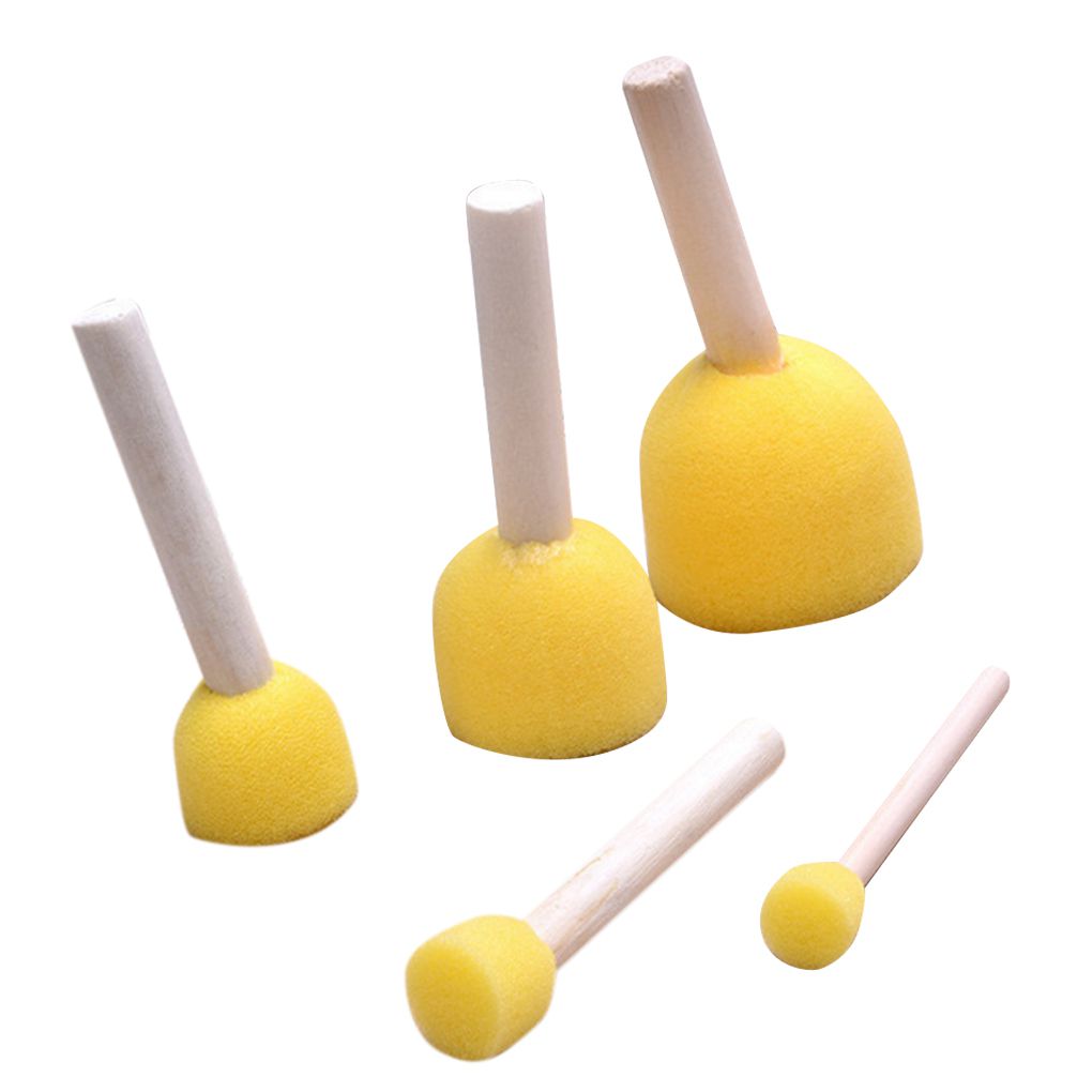 Painting Sponge Brushes Set (5pcs)