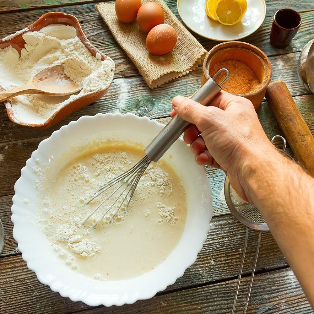 Stainless Steel Whisk Egg Beater