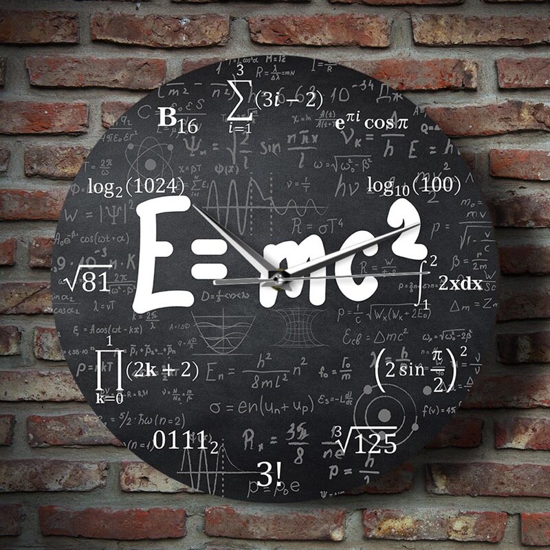 Engineer Clock Relativity Formula Design