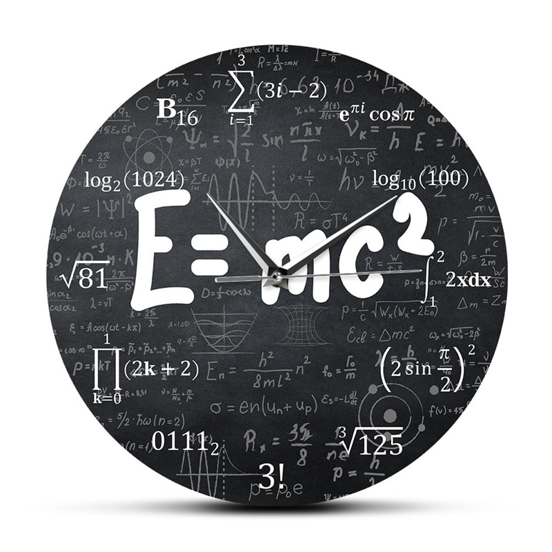 Engineer Clock Relativity Formula Design