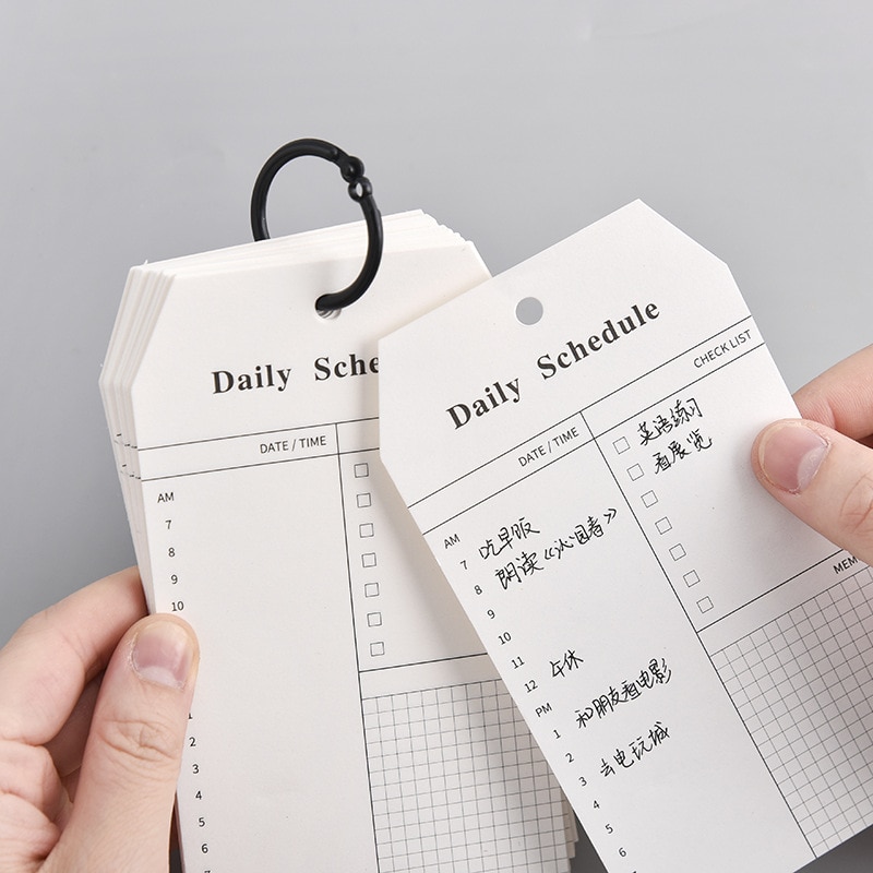 Daily Planner Notepad 52 Sheet Pad