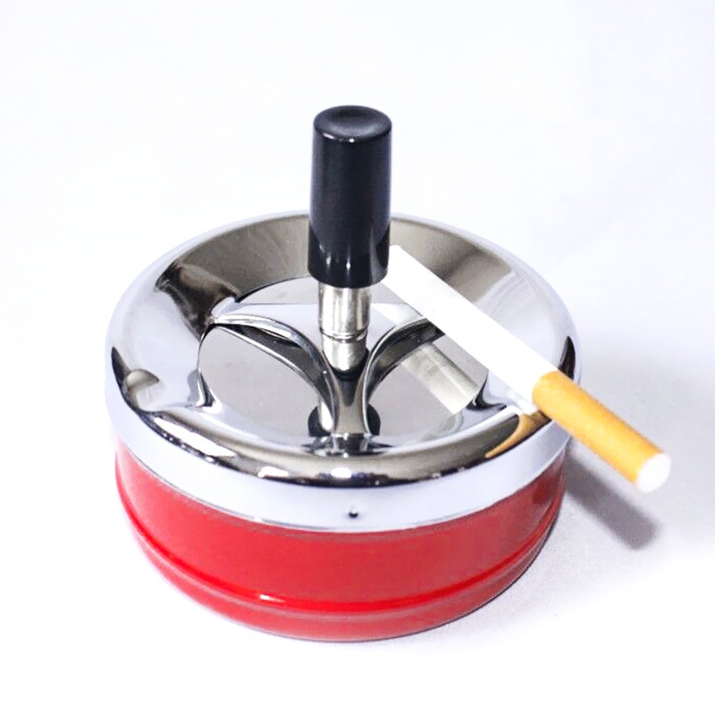 Windproof Ashtray Rotating Lid Cover