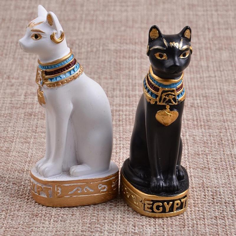 Egyptian Figurine Ancient Cat Statue
