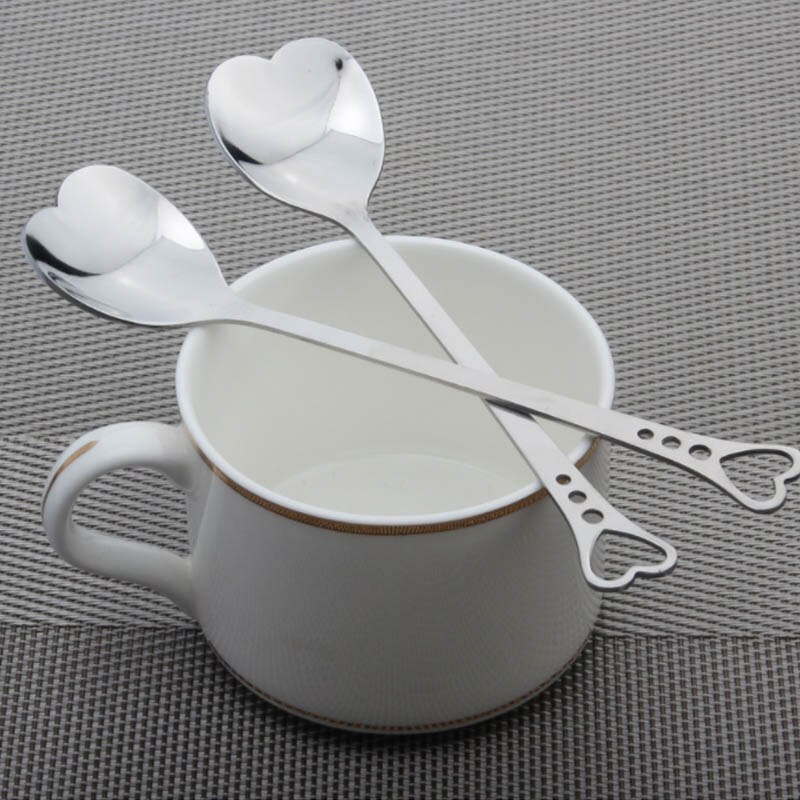 Heart Spoons Creative Dessert Spoons (10Pcs)