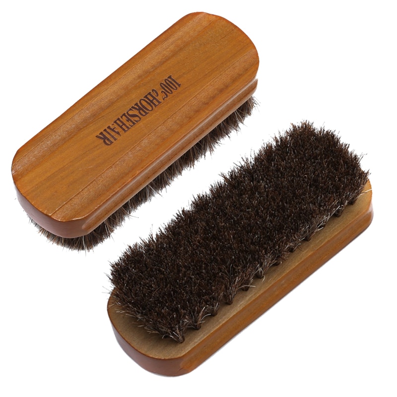 Shoe Polish Brush Horse Hair Bristles