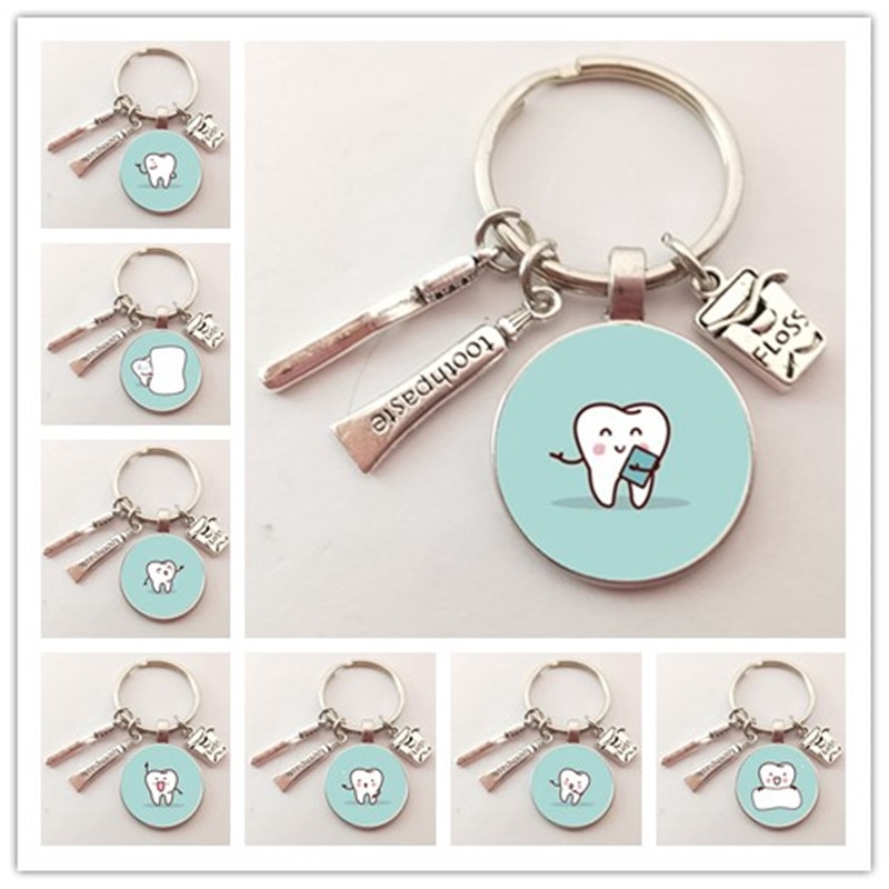 Dentist Keychain Creative Key Holder