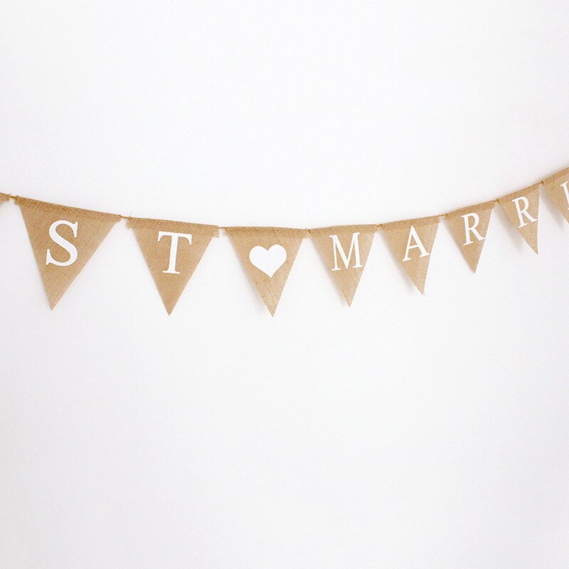 Just Married Banner Wedding Decor