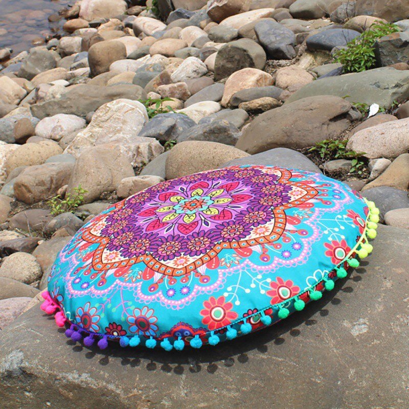 Boho Pillow Case Mandala Pattern