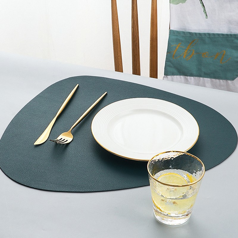 PU Leather Placemat and Coaster Set