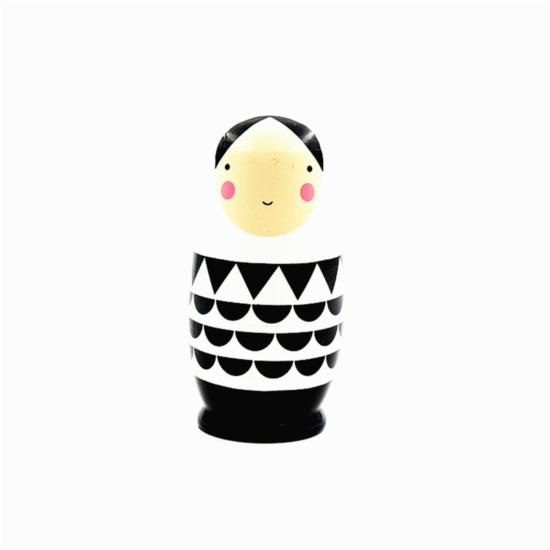 Matryoshka Nesting Dolls Wooden Decor (5 pcs)