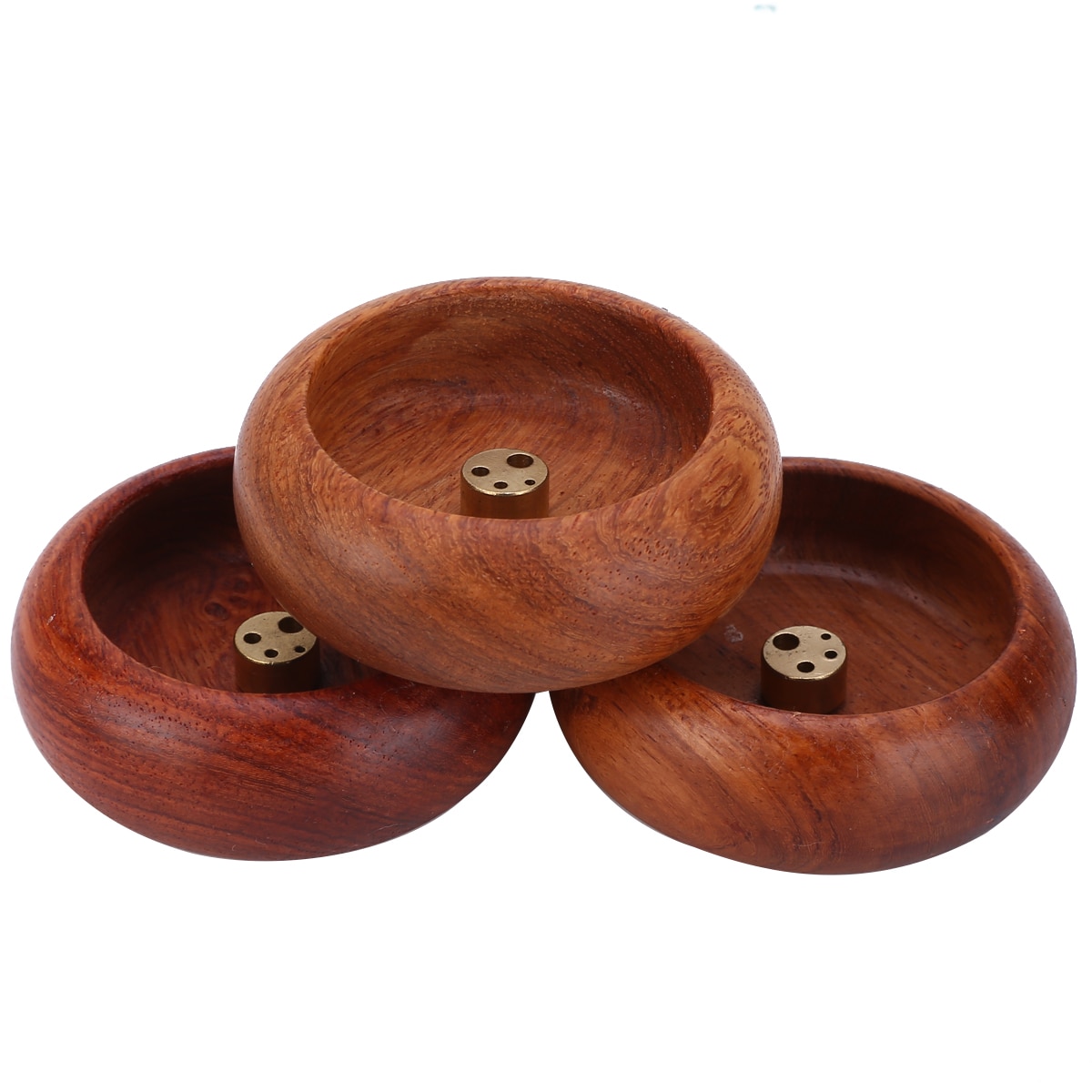 Bowl Incense Burner Wooden Holder