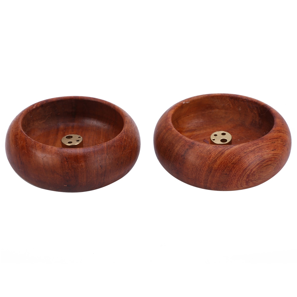 Bowl Incense Burner Wooden Holder