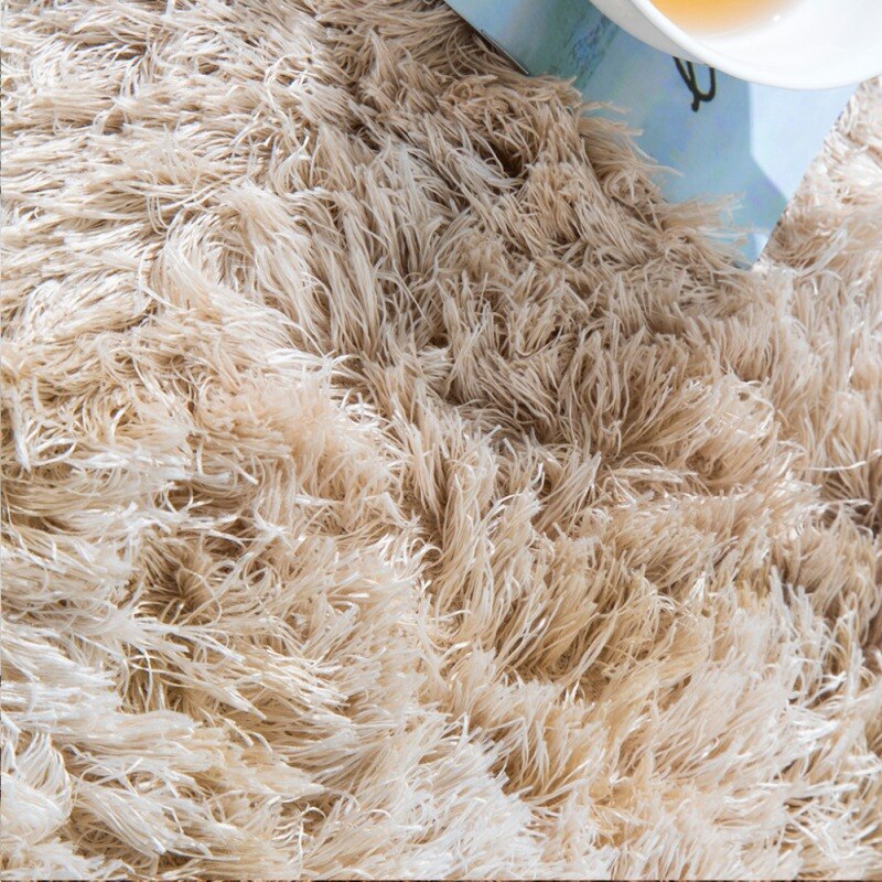 Furry Area Rug Faux Fur