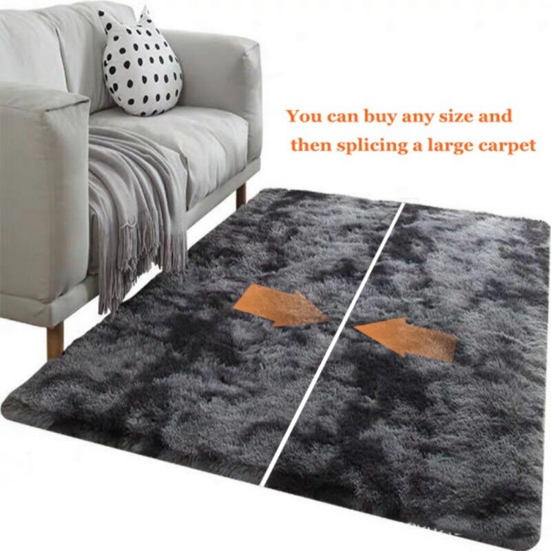 Furry Area Rug Faux Fur