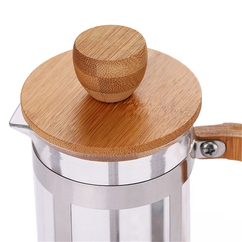 Small French Press with Bamboo Cover
