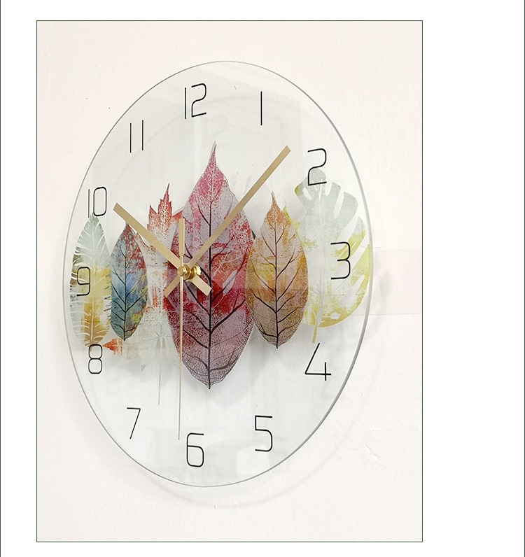 Creative Glass Wall Clock