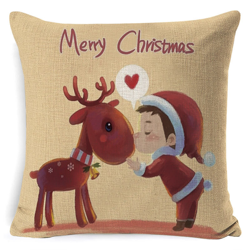 Christmas Pillowcase Holiday Home Decoration