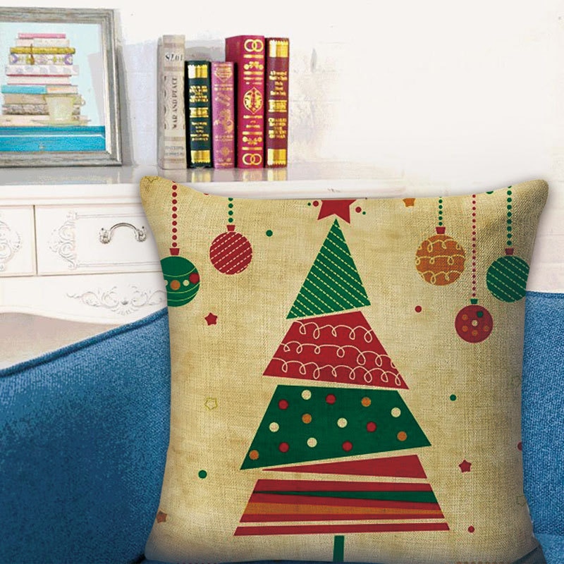 Christmas Pillowcase Holiday Home Decoration