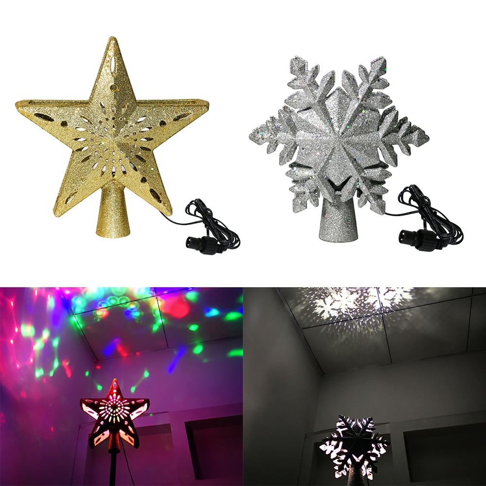 LED Christmas Tree Topper Christmas Decor