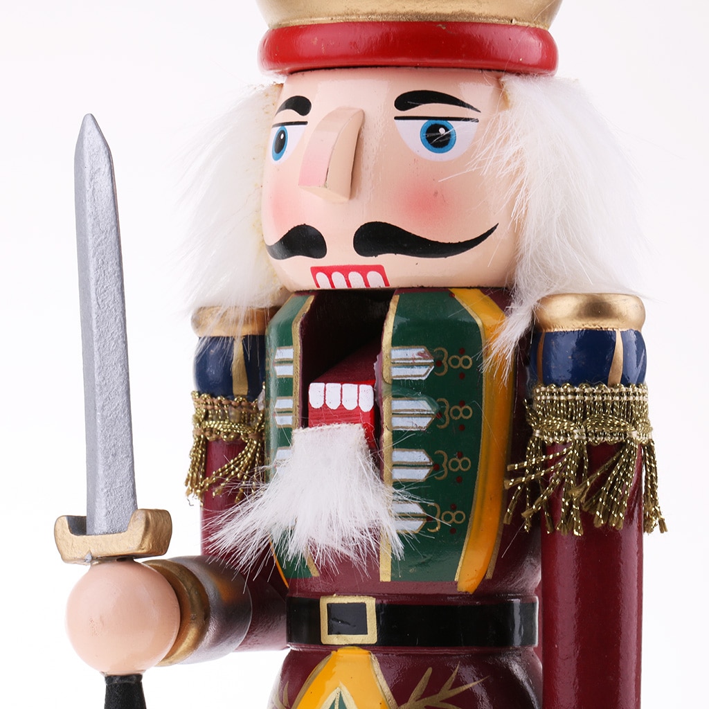 Wooden Nutcracker Soldier Figurine