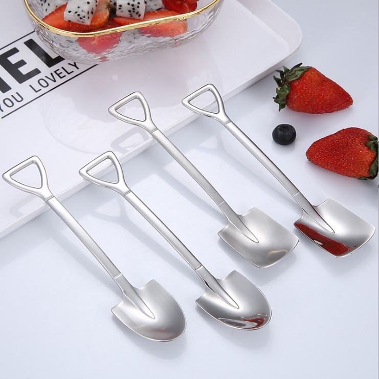 Shovel Spoon Creative Dessert Spoon