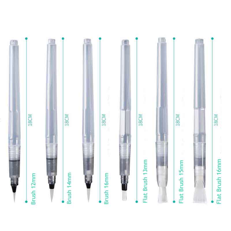 Water Brush Pens Art Tools (6pcs) 
