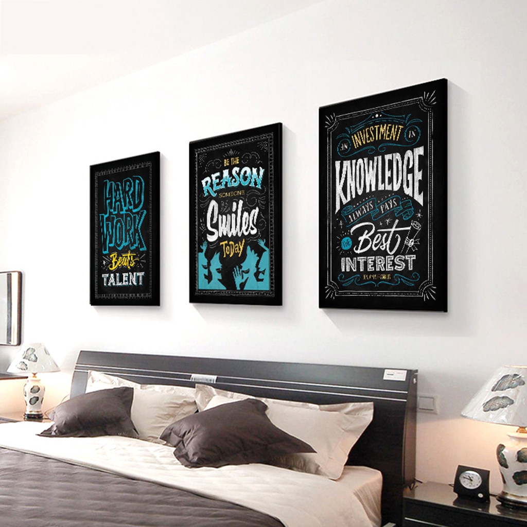 Quotes Poster Motivational Wall Decor