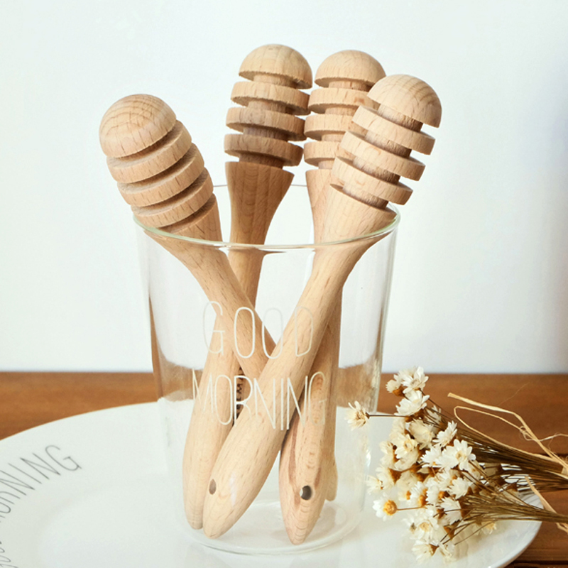 Wooden Honey Dipper Honey Stirrer