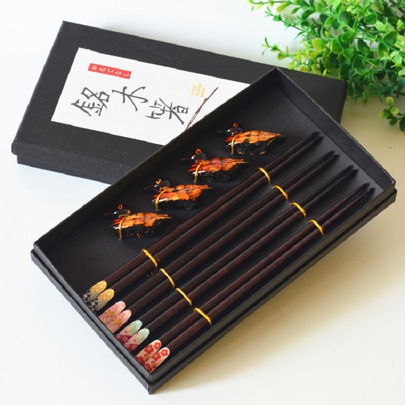 Chopstick Set with Chopstick Holders