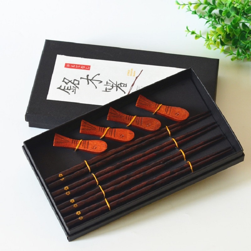 Chopstick Set with Chopstick Holders