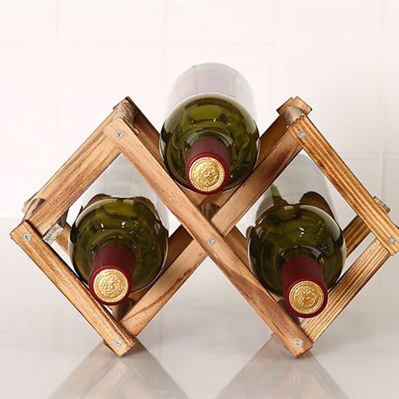 Wine Bottle Rack Wooden Wine Holder