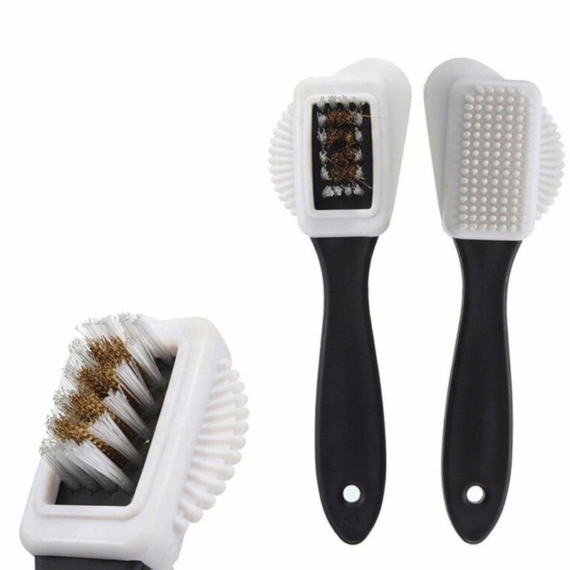 Suede Shoe Brush 3-Sided Tool