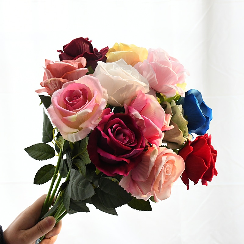 Artificial Rose Flower Decorative Roses